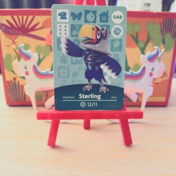 *"SOLD  ** Sterling Amiibo Card Animal Crossing Nintendo Kids Teen Mens Women - Picture 1 of 12